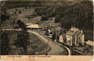 1910 Tihuca, Tihuta (Báránykő, Piatra Fântânel); Teil des Tihuczagebirges / Borgói-hágó / Pasul Tihuta / spa village, mountain pass (EB)