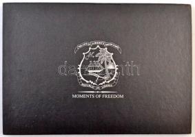 Éremtartó tálca "Republic of Liberia-Moments of freedom" érmék tárolására 24db férőhellyel...