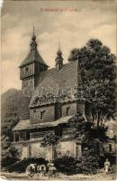 Hervartó, Hervartov; Fatemplom / wooden church (EB)