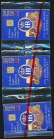 1995 HB sör 3 db összefüggő Használatlan, sorszámozott telefonkártya, bontatlan csomagolásban. Csak 4000 pld!