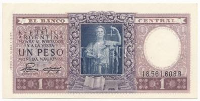 Argentína 1952-1955. 1P T:I Argentina 1952-1955. 1 Peso C:UNC