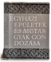 Egyházi épületek és műtárgyak gondozása. Szerk.: Cserháti József - Esze Tamás. Bp., 1971, Képzőművészeti Alap Kiadóvállalata. Vászonkötésben, papír védőborítóval, jó állapotban.