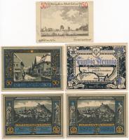 Németország / Weimari Köztársaság ~1922. 5db klf szükségpénz, közte Calcar, Bolkenhain in Schlesien T:II Germany / Weimar Republic ~1922. 5pcs of diff necessity notes, including Calcar, Bolkenhain in Schlesien C:XF