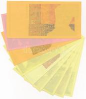 Horvátország 1993 (1994). 5K előlapi színpróba + 20K előlapi színpróba + 50K előlapi színpróba + 200...