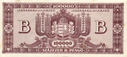 1946. 100.000BP (1x) + 1000.000MP (2x) + 10.000.000MP (2x) Összesen 5db! T:II+ Csak egyszer hajtva, ...