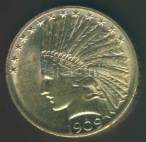 USA 1909. 10$ Au "Indián" 16,718g T:2