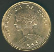 Chile 1956. 100P Au 20,3397g T:2