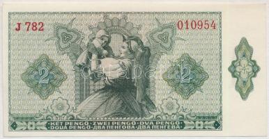 1940. 2P "J782 010954" T:I,I-
Hungary 1940. 2 Pengő "J782 010954" C:UNC,AU 
Ad...