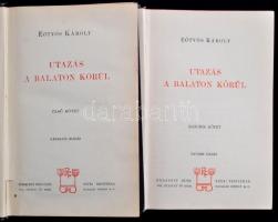 Eötvös Károly: Utazás a Balaton körül. 1-2. köt. Bp., 1903, Révai. Díszes vászonkötésben, jó állapot...