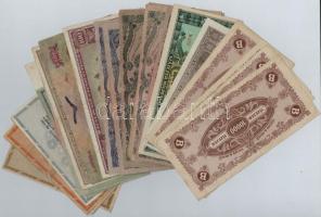 32db-os vegyes magyar pengő és adópengő bankjegy tétel T:III,III-