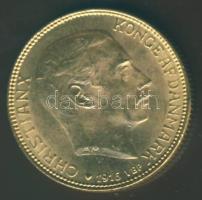 Dánia 1916. 20K Au X.Krisztián 8,9606g T:2