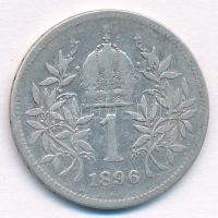 Ausztria 1896. 1K Ag "Ferenc József" T:2-
Austria 1896. 1 Corona Ag "Franz Joseph&qu...