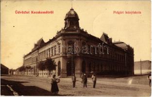 1907 Kecskemét, Polgári leányiskola. W.L. 328.