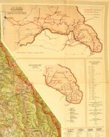 1942 Székelyföld, kiadja: M. Kir. Térképészeti Intézet, 100×84 cm