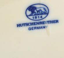 Hutschenreuther ón fedeles söröskorsó, jelzett, matricás, apró kopásnyomokkal, m:15 cm