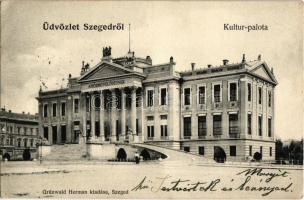 1906 Szeged, Kultúrpalota, Pálfy Testvérek üzlete (fa)