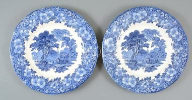 2 db Woodland tányér, jelzett, levonóképes, hibátlan, d: 24,5 cm (2×)