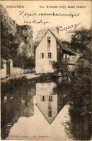 1905 Veszprém, Szt. Benedek hegy alatti részlet (EK)