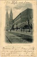 1899 Miskolc, Szemere utca, MÁV üzletvezetőség. Ferenczi B kiadása