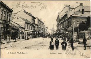 1904 Miskolc, Széchenyi utca, Schweitzer üzlete (EK)