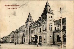 1911 Miskolc, Tiszai pályaudvar, vasútállomás