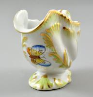 Herendi Viktória mintás kis kiöntő, kézzel festett, jelzett, apró kopásokkal, 6,5 cm