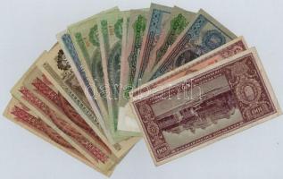 17db-os vegyes magyar pengő és forint bankjegy tétel T:III,III-