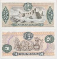 Kolumbia 1980. 5P + 1983. 20P T:I
Colombia 1980. 5 Pesos + 1983. 20 Pesos C:UNC
Krause 406.f, 409....