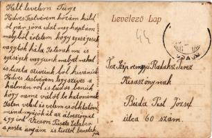 Türje, Római katolikus iskola, kastély templom, Szalay János üzlete és Központi kávéháza (Rb)