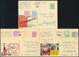 7 db reklámos levelezőlap (Stomatol, Ata, Palma, stb.)