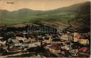 1917 Korompa, Krompach, Krompachy; látkép templomok / general view with churches (EK)