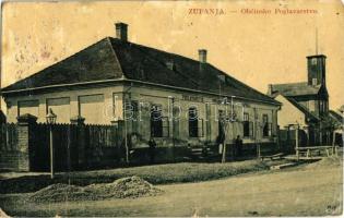 Zsupanya, Zupanja; Obcinsko Poglavarstvo / Önkormányzat. W. L. Bp. 3708. / municipal government (b)