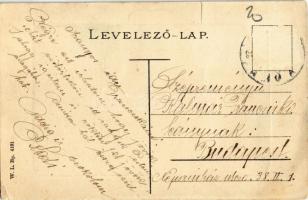 Bácstopolya, Topolya, Backa Topola;  Gróf Zichy János utca, üzletek. W. L. Bp. 4191. / street view, ...