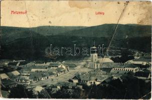 Mecenzéf, Metzenzéf, Metzenseifen, Medzev; látkép, Fő tér, Római katolikus templom. W. L. Bp. 2623. / general view, main square, Catholic church (fa)