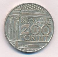 1977. 200Ft Ag "Nemzeti Múzeum" T:BU 
Adamo EM55