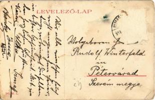 Rimaszombat, Rimavská Sobota; Római katolikus templom, piaci árusok. W. L. 585. / Catholic church, m...