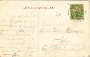 1906 Pöstyén, Pistyan, Piestany; Rónai nagyszálló, szálloda. W. L. 881. / Grand Hotel Rónai (EB)