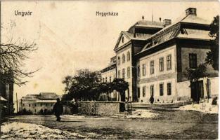 1911 Ungvár, Uzshorod, Uzhorod; Megyeháza / county hall (r)