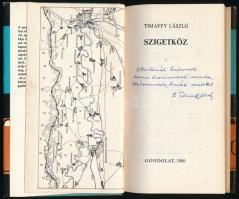 Timaffy László: Szigetköz. Bp.,1980, Gondolat. Kiadói kartonált papírkötés, kiadói papír védőborítób...