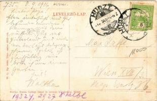 1916 Huszt, Chust, Khust; Állami polgári leány és fiú iskola. W. L. Bp. 6083. Kiadja Boross György /...