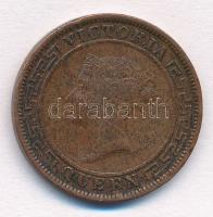 Ceylon 1892. 1c Cu Viktória T:2- Ceylon 1892. 1 Cent Cu Victoria C:VF