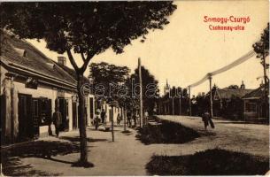 1910 Csurgó, Somogy-Csurgó; Csokonay utca, Medvessy, Horváth József üzlete. W. L. Bp. 6137. Kiadja Kasztl Bertalan (EK)