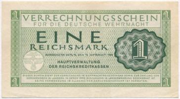 Német Harmadik Birodalom / Deutsche Wehrmacht 1944. 1M T:III szép papír German Third Reich / Deutsche Wehrmacht 1944. 1 Mark C:F fine paper