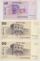 Izrael 1973. 10S + 1978. 50S (2x) T:III,III-
Israel 1973. 10 Sheqalim + 1978. 50 Sheqalim (2x) C:F,...