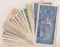 Románia 1952-1999. 1L-10.000L (24x) T:III,III-
Romania 1952-1999. 1 Leu - 10.000 Lei (24x) C:F,VG