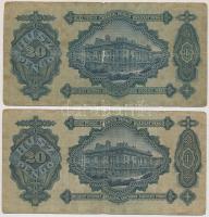 1930. 20P (4x) T:III-