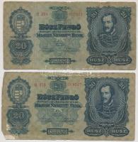 1930. 20P (4x) T:III-