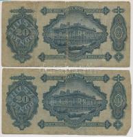 1930. 20P (4x) T:III-