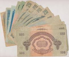 1944. 1P-100P (16x) "A Vöröshadsereg Parancsnoksága" T:III,III-