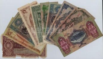 10db-os vegyes magyar pengő bankjegy tétel T:III,III-,IV